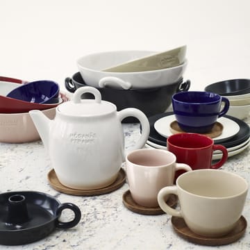 Höganäs koffiebeker - glanzend rood - Höganäs Keramik