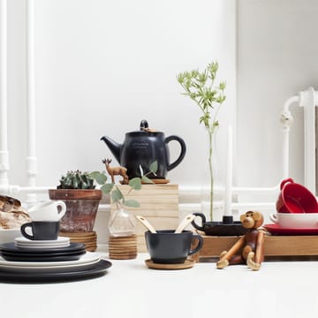 Höganäs koffiebeker - grafietgrijs mat - Höganäs Keramik