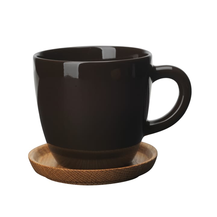 Höganäs koffiebeker - schors - Höganäs Keramik