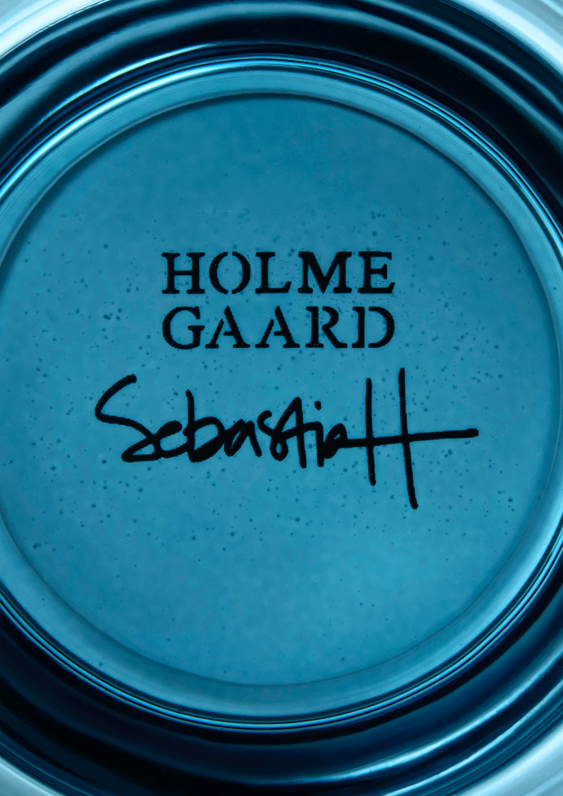 Arc waxinelichthouder 5 cm 2-pack, Donkerblå Holmegaard