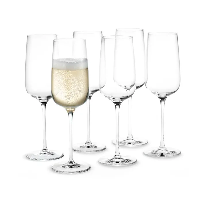 Bouquet champagneglas 6-pack 29 cl - Holmegaard