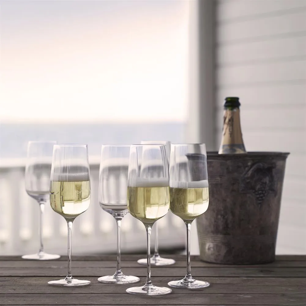 Bouquet champagneglas 6-pack 29 cl,  Holmegaard