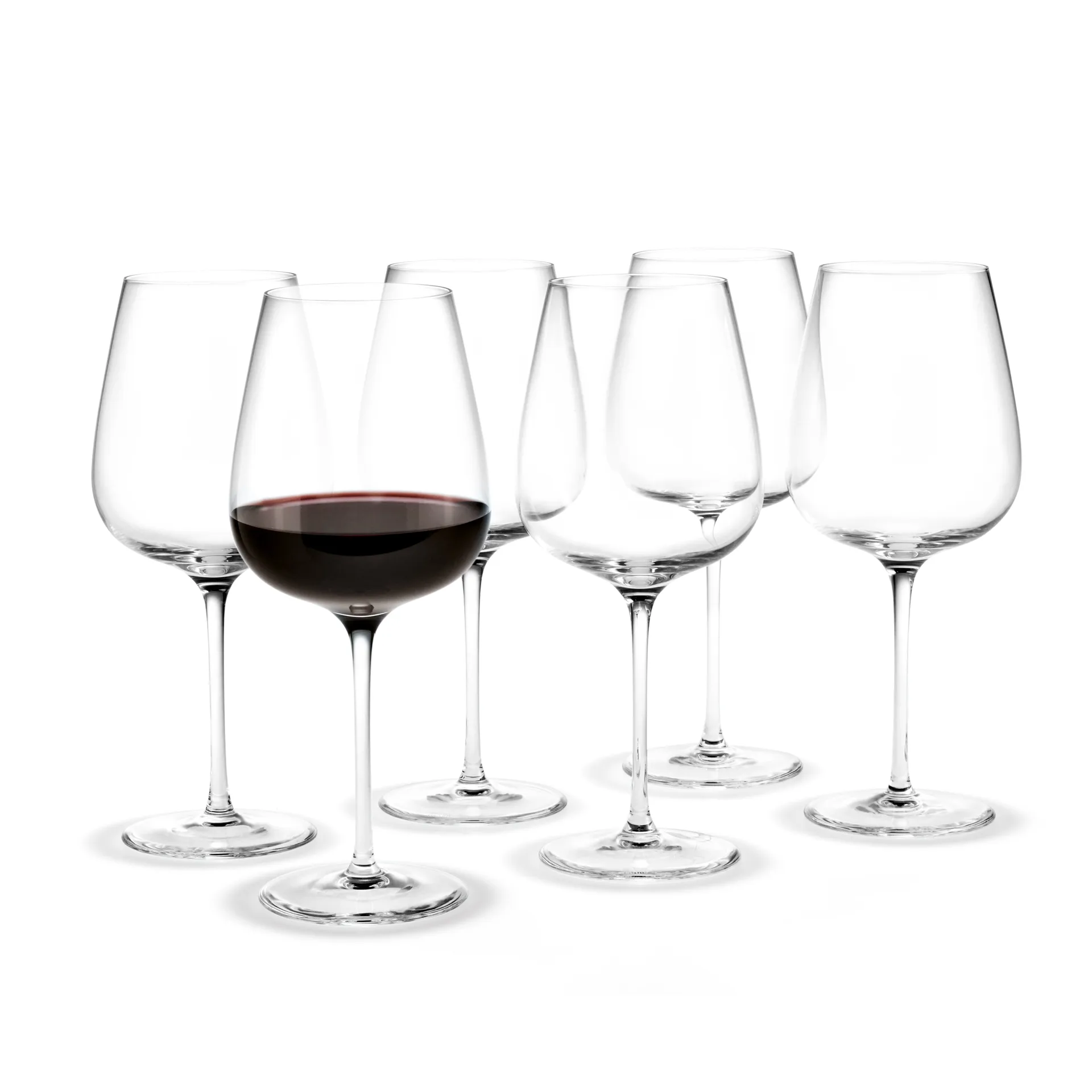 Bouquet rode wijnglazen 6-pack 62 cl Holmegaard
