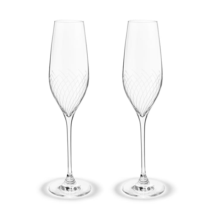 Cabernet Lines champagneglazen 29 cl 2-pack - Transparant - Holmegaard