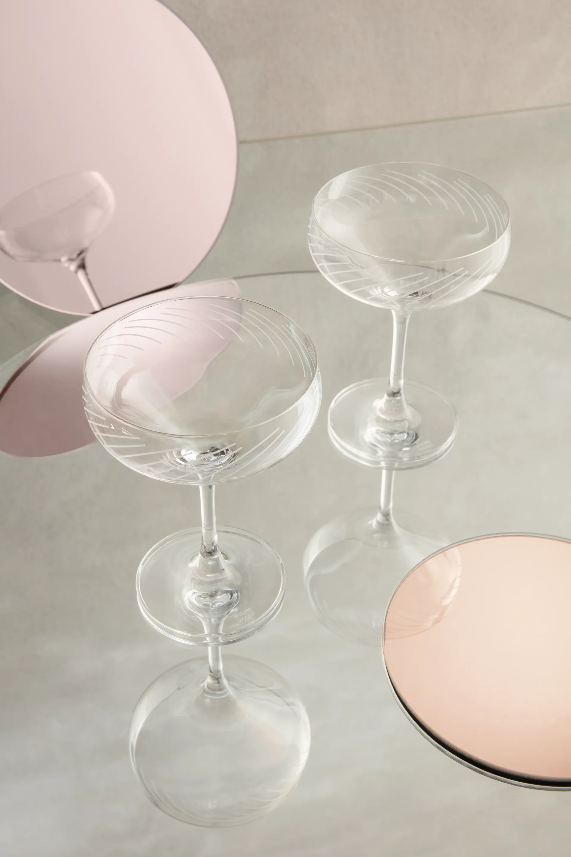 Cabernet Lines cocktailglas 29 cl 2-pack, Transparant Holmegaard