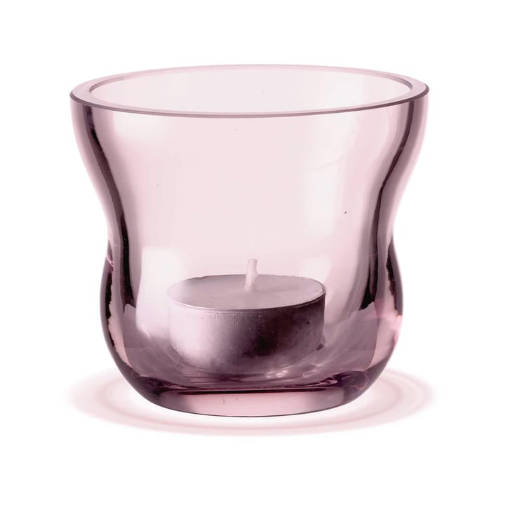 Calabas waxinelichthouder 7,5 cm, Burgundy Holmegaard