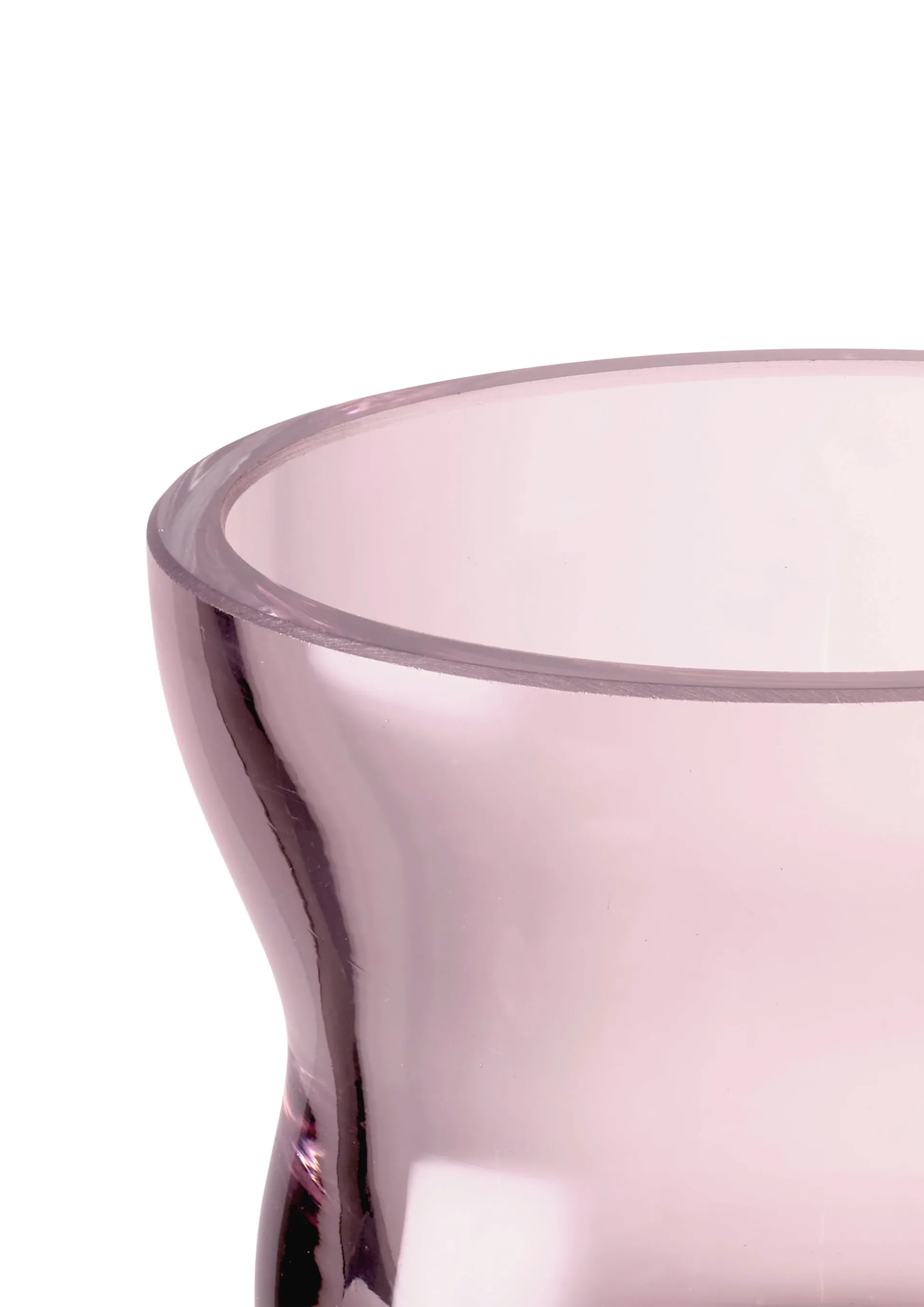 Calabas waxinelichthouder 7,5 cm, Burgundy Holmegaard