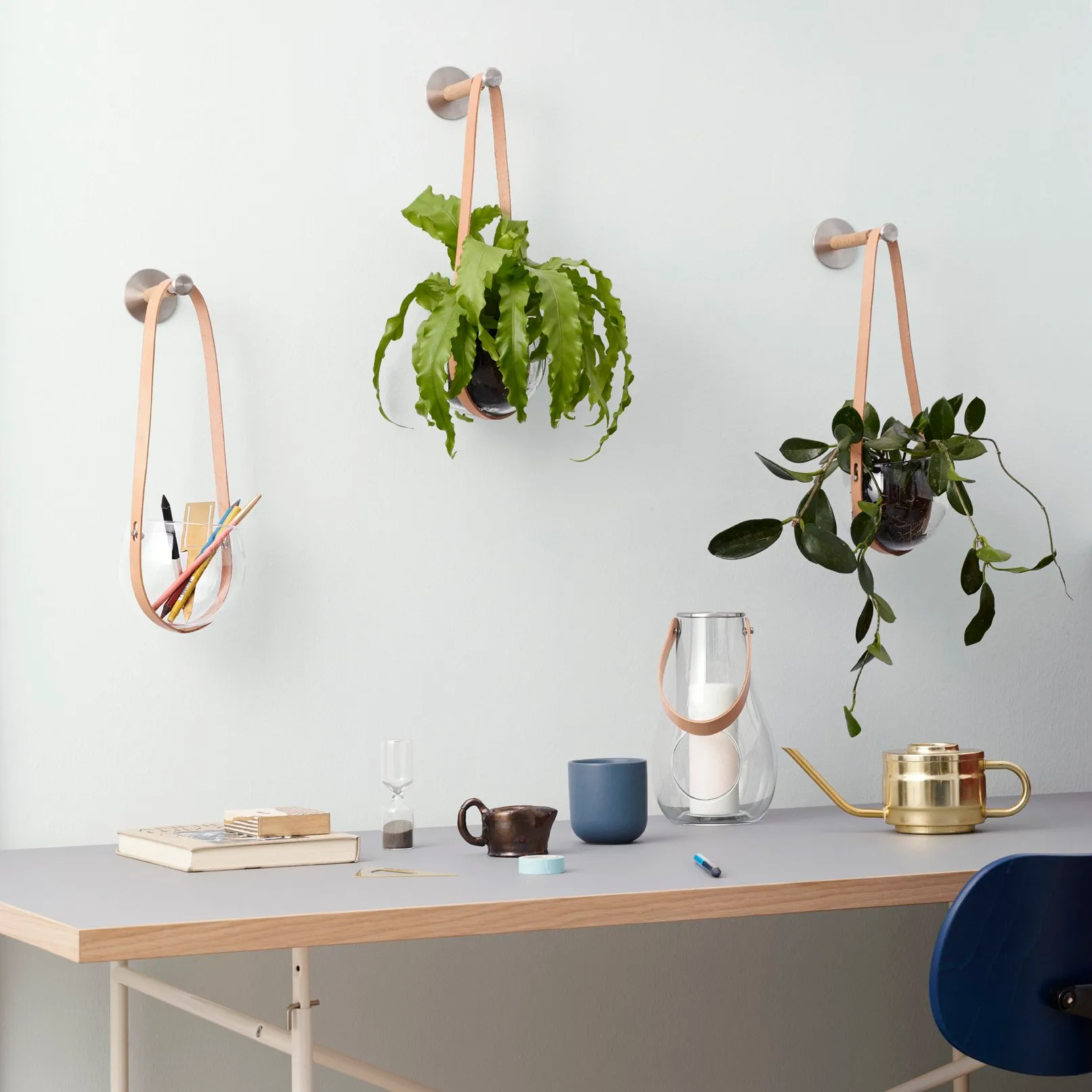 Design with light haak, wit-bruin Holmegaard