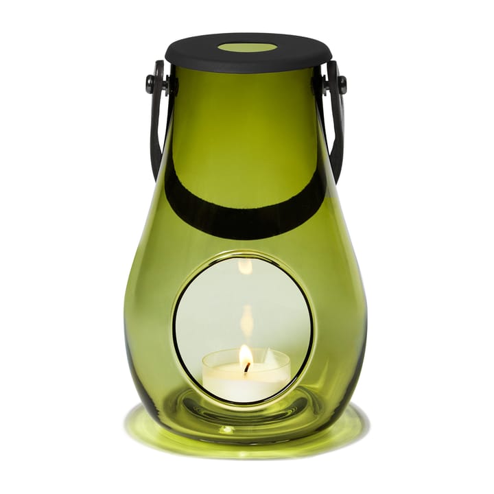 Design With Light waxinelichtjeshouder olijfgroen - 16,5 cm - Holmegaard