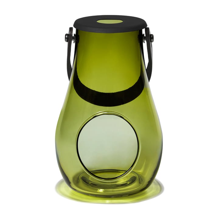 Design With Light waxinelichtjeshouder olijfgroen, 16,5 cm Holmegaard