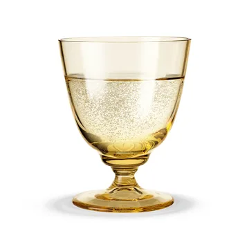 Flow glas op voet 35 cl - Amber - Holmegaard