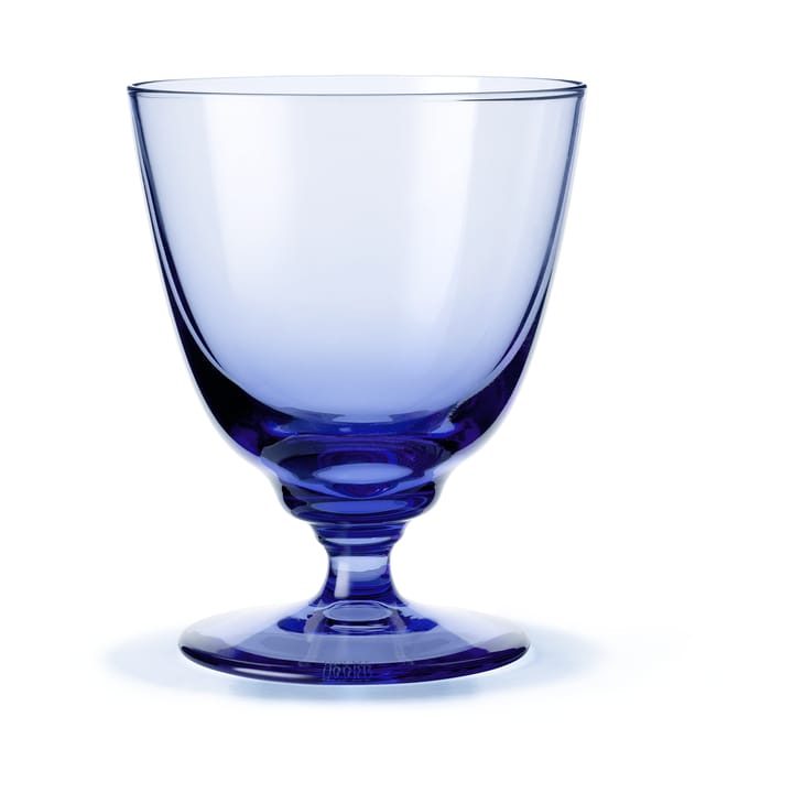 Flow glas op voet 35 cl - Donkerblauw - Holmegaard