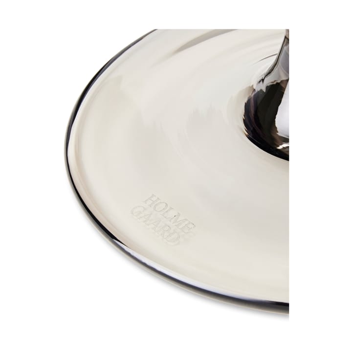 Flow glas op voet 35 cl, Smoke Holmegaard