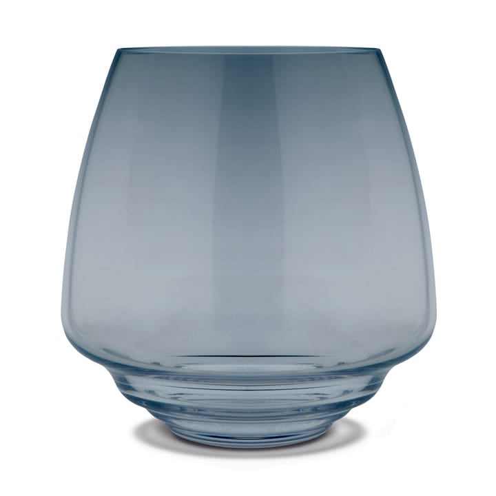 Flow kaarsenhouder Ø18,5 cm - Blauw - Holmegaard
