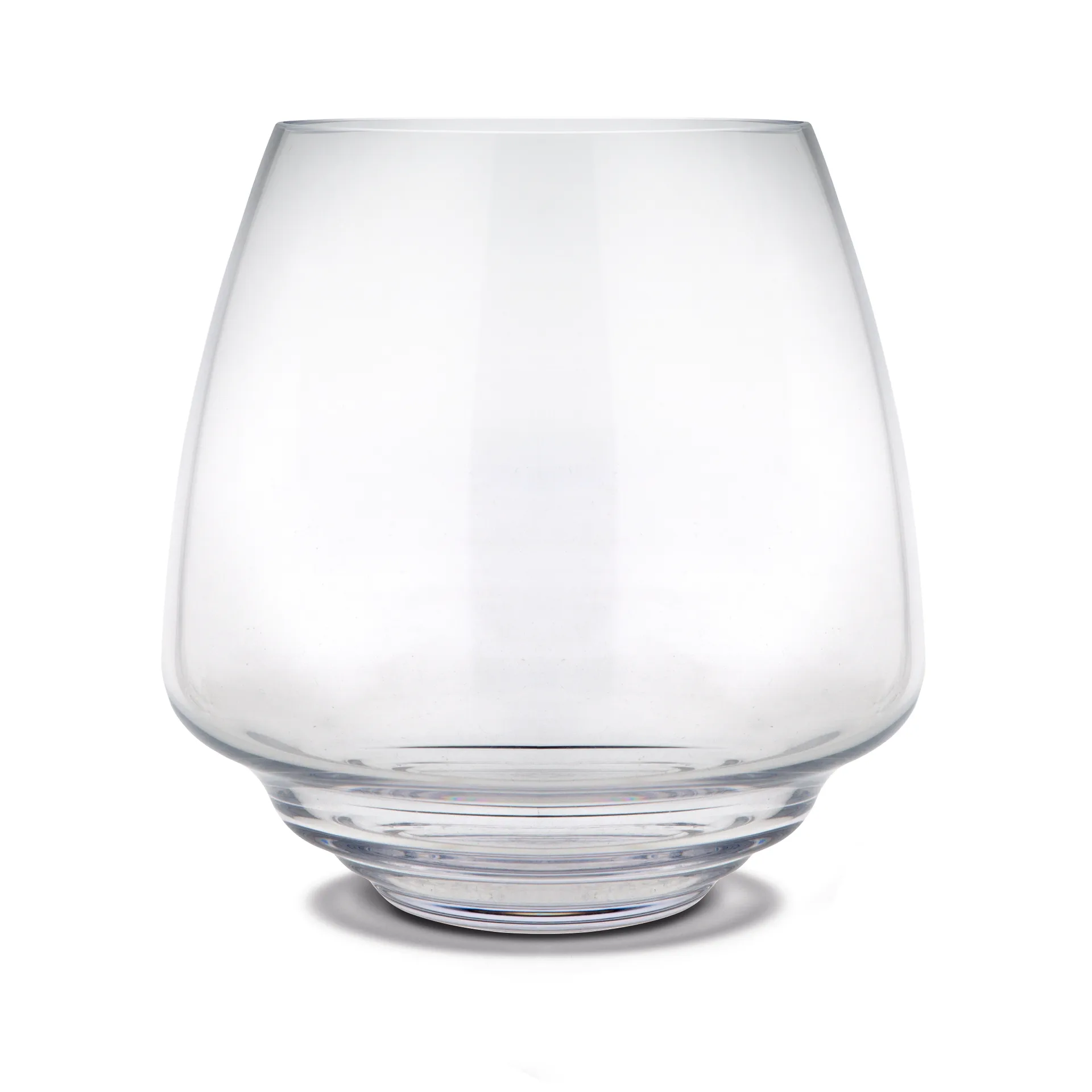 Flow kaarsenhouder Ø18,5 cm, Doorzichtig Holmegaard