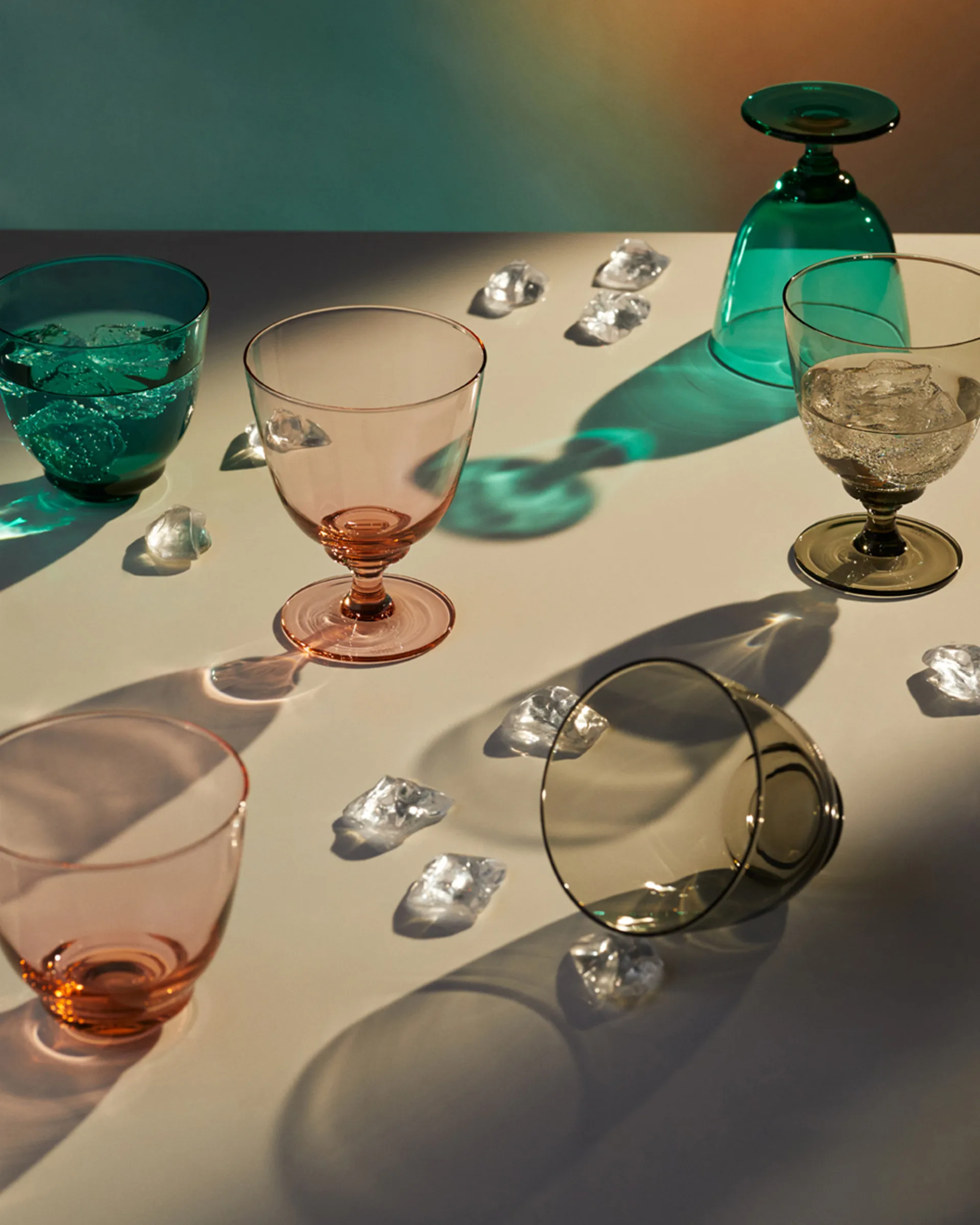 Flow waterglas 35 cl, Champagne Holmegaard