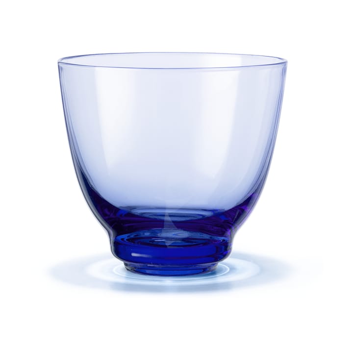 Flow waterglas 35 cl - Donkerblauw - Holmegaard