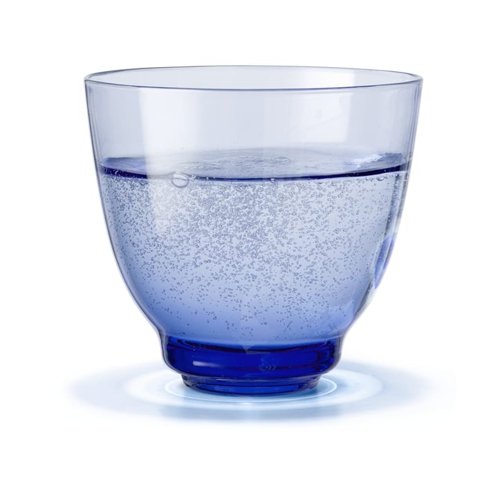 Flow waterglas 35 cl - Donkerblauw - Holmegaard