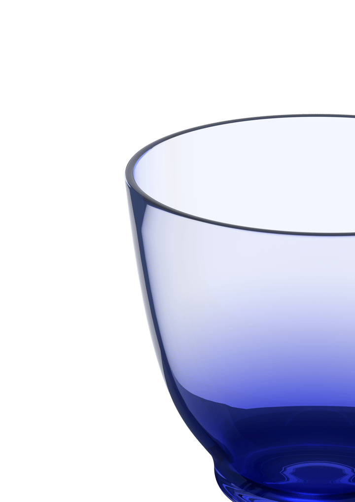 Flow waterglas 35 cl - Donkerblauw - Holmegaard