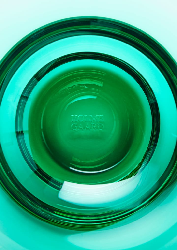 Flow waterglas 35 cl, Emerald green Holmegaard