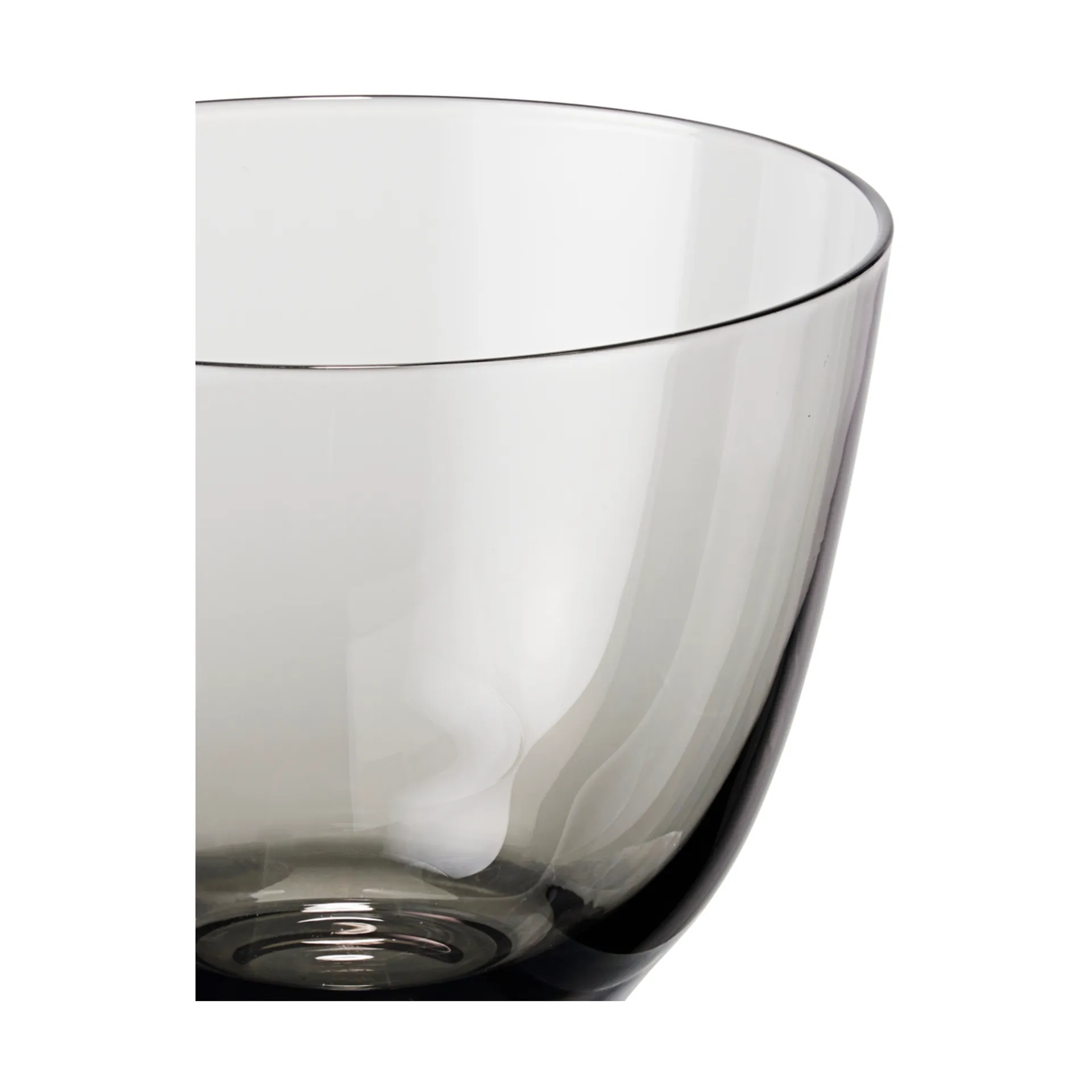 Flow waterglas 35 cl, Smoke Holmegaard