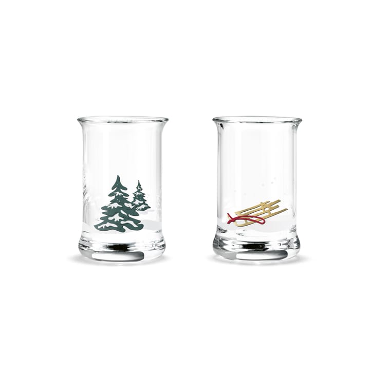 Holmegaard Christmas borrelglas 2-pack - 2019 - Holmegaard