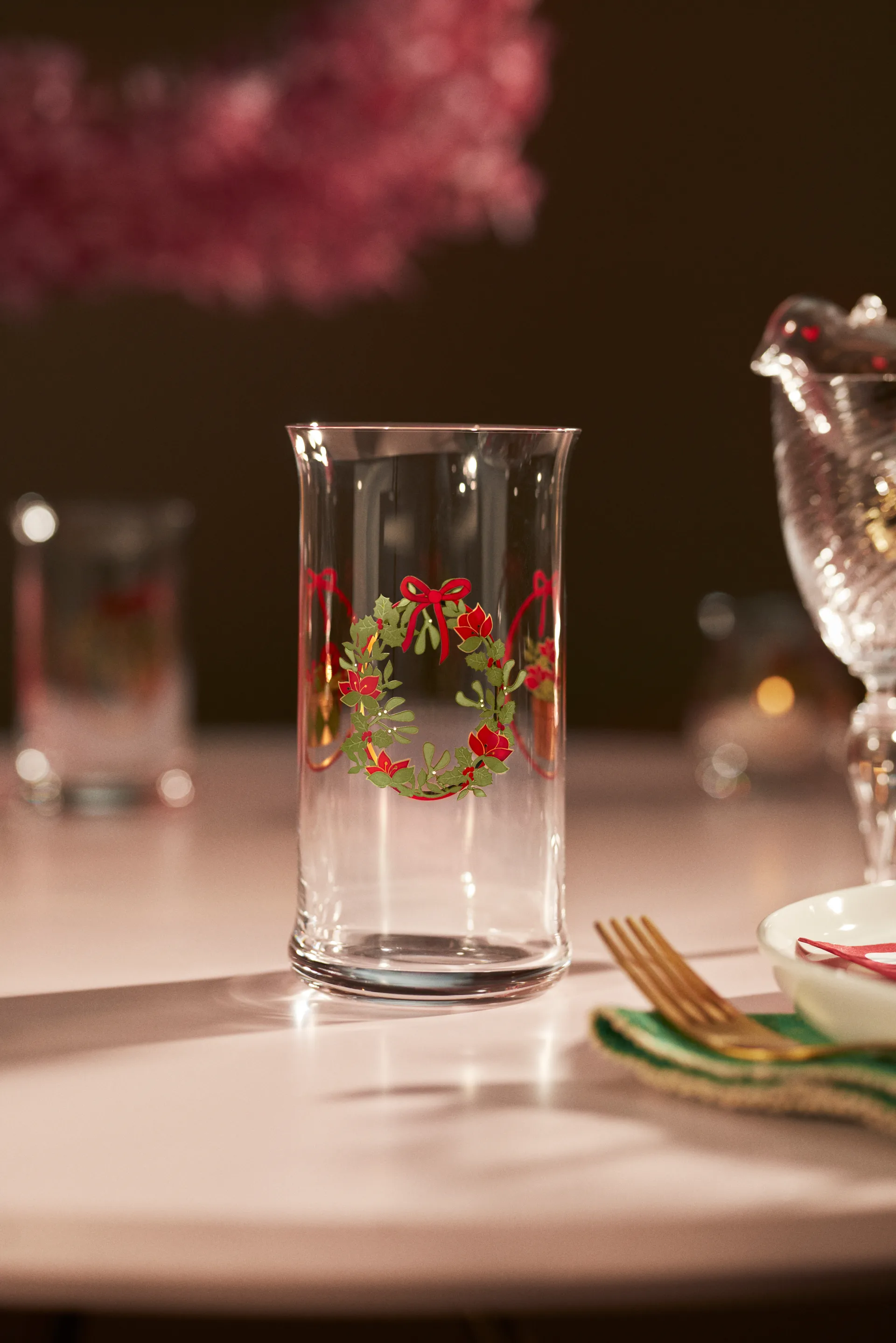 Holmegaard Christmas kerst bierglas 50 cl, 2025 Holmegaard