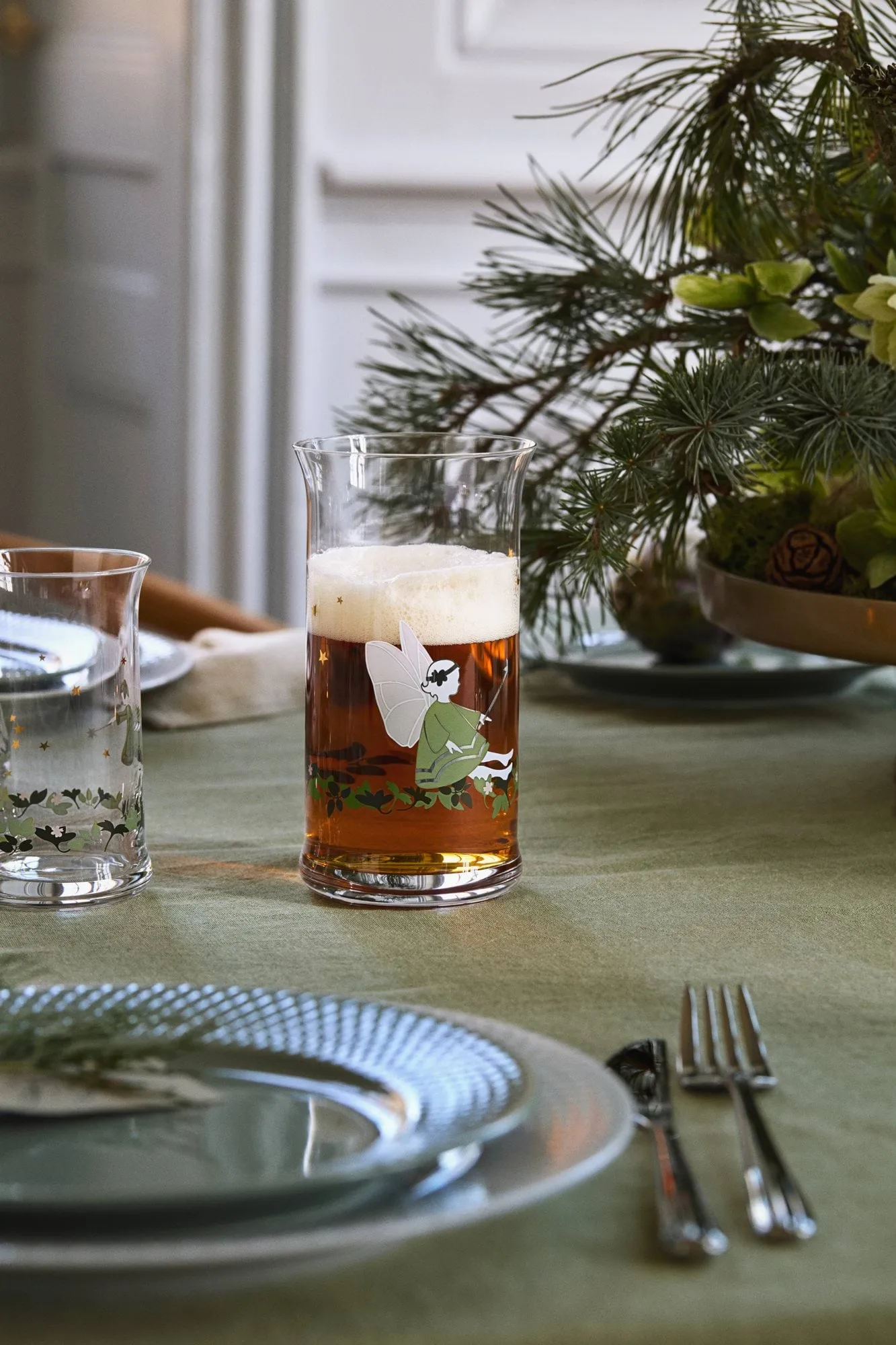 Holmegaard Christmas kerst bierglas 50 cl, 2026 Holmegaard
