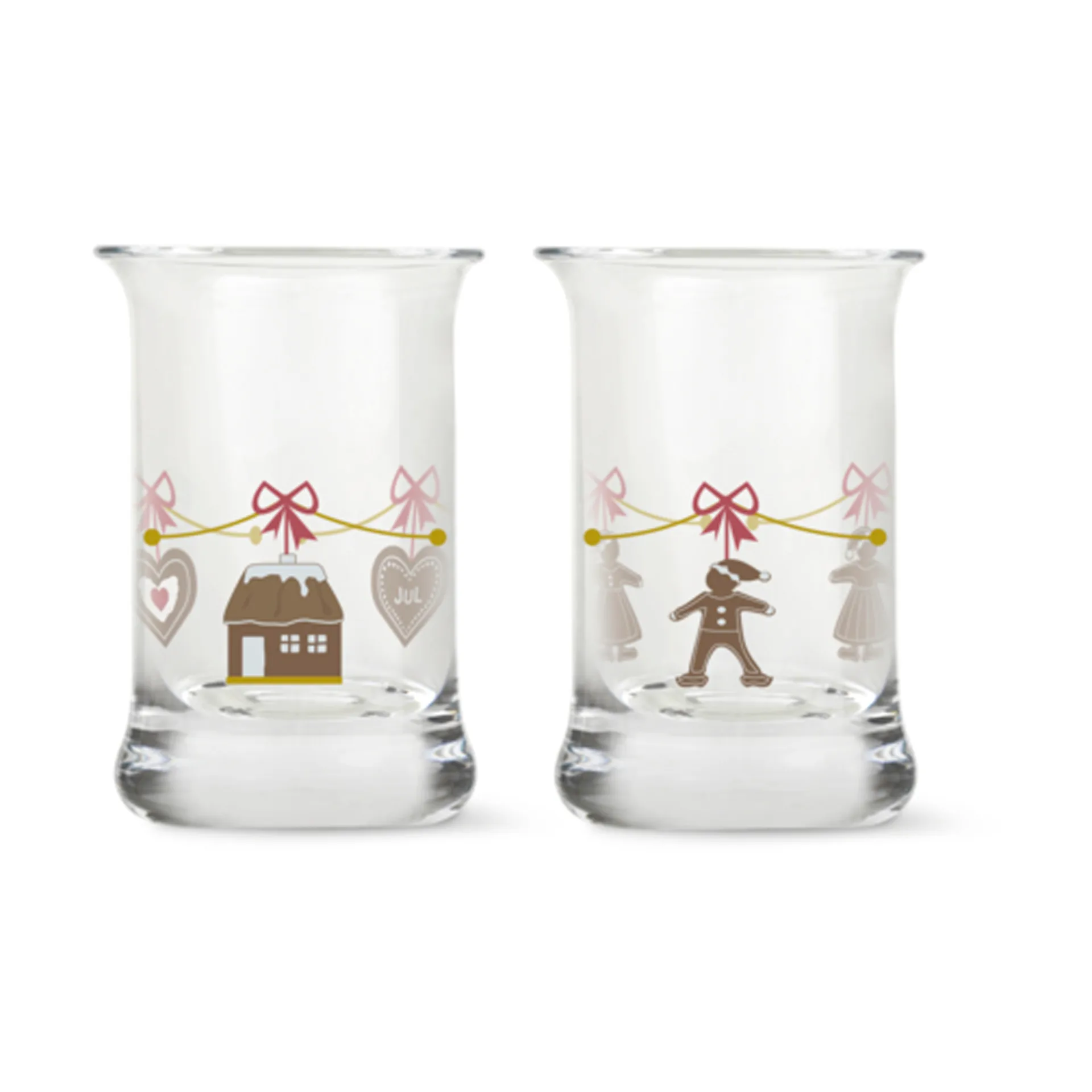 Holmegaard Christmas kerst borrelglas 2-pack, 2023 Holmegaard
