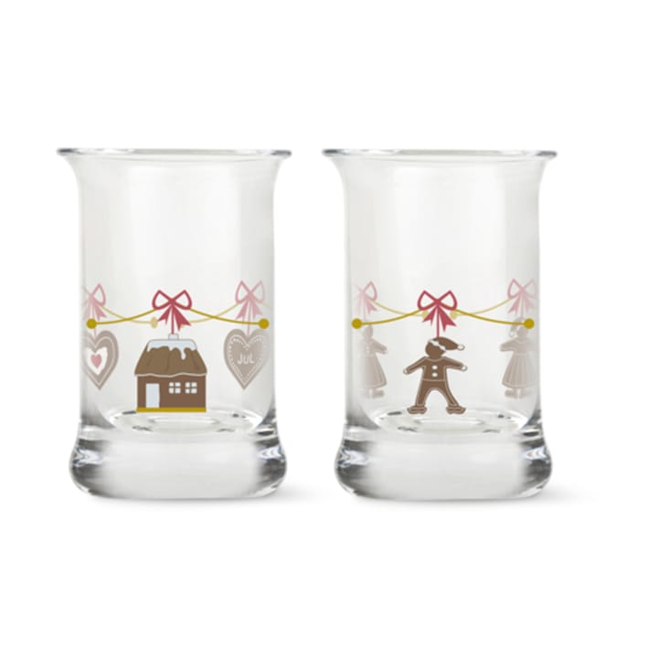 Holmegaard Christmas kerst borrelglas 2-pack - 2023 - Holmegaard