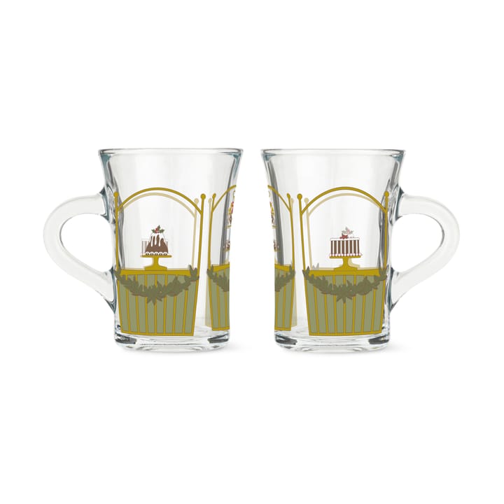 Holmegaard Christmas kerst hotdrinkglas 24 cl 2-pack - 2023 - Holmegaard