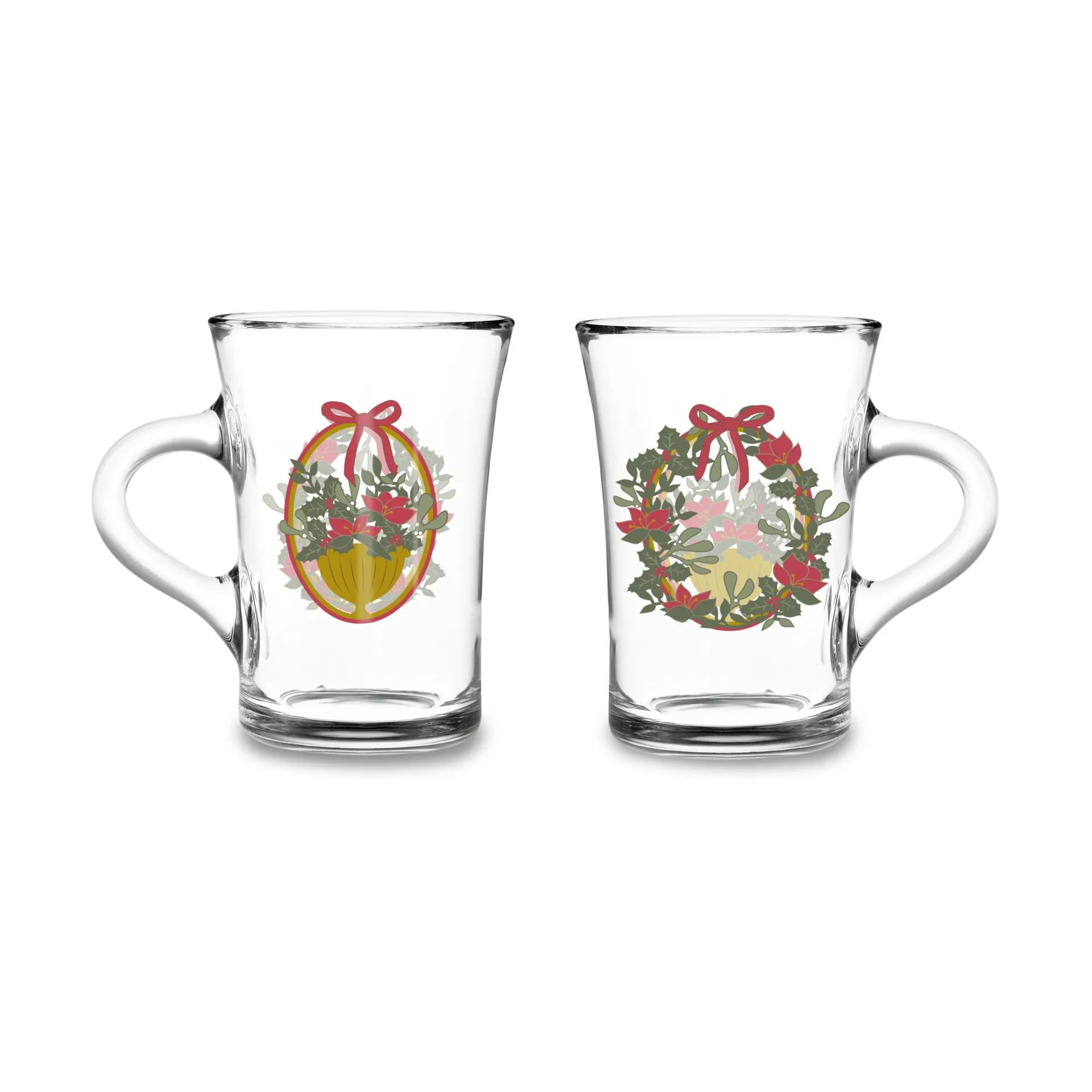 Holmegaard Christmas kerst hotdrinkglas 24 cl 2-pack, 2025 Holmegaard