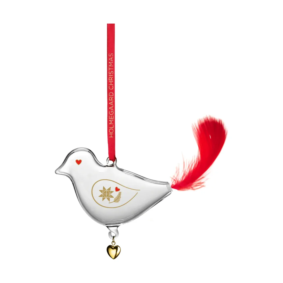 Holmegaard Christmas kerstvogel van dit jaar, 2024 Holmegaard