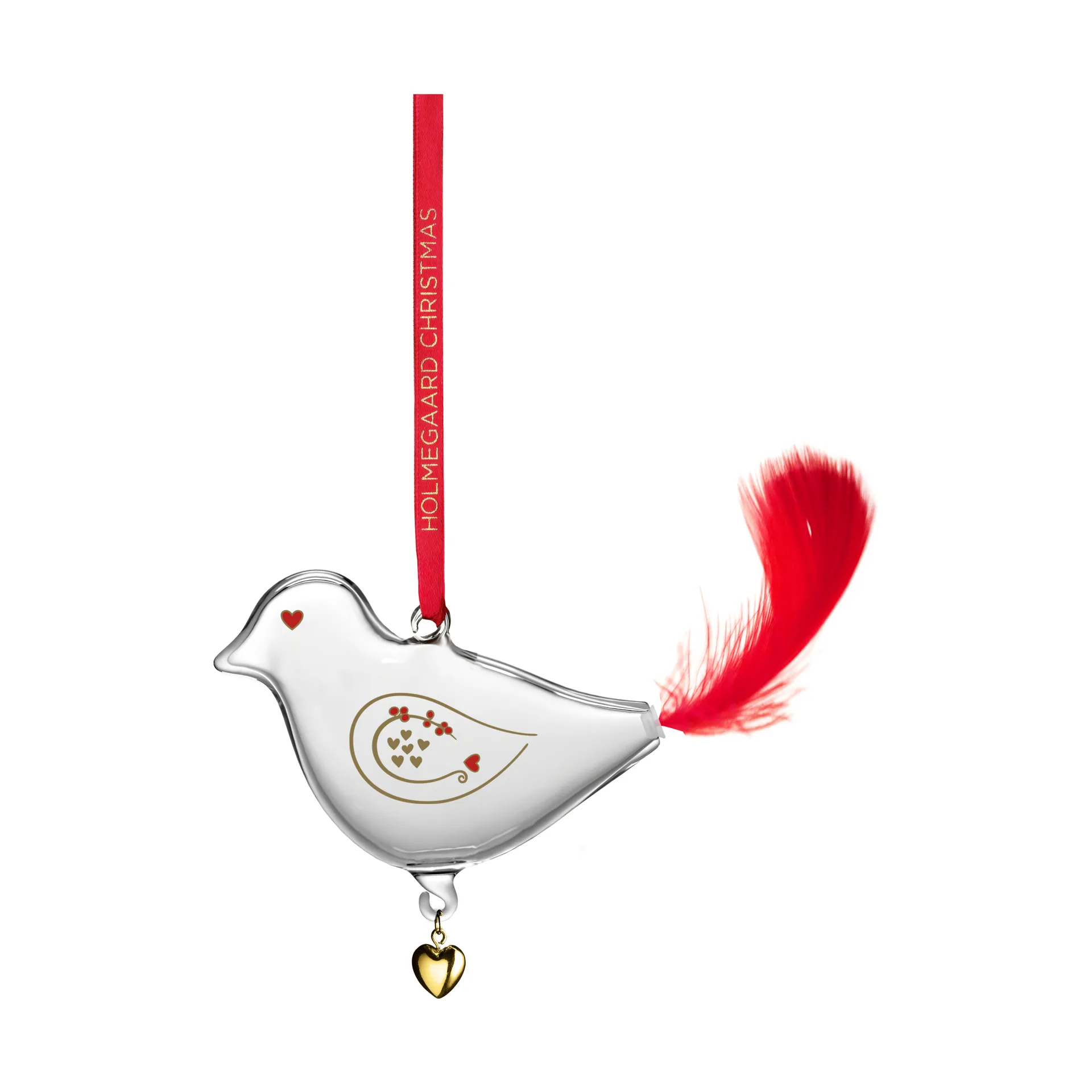Holmegaard Christmas kerstvogel van dit jaar, 2025 Holmegaard