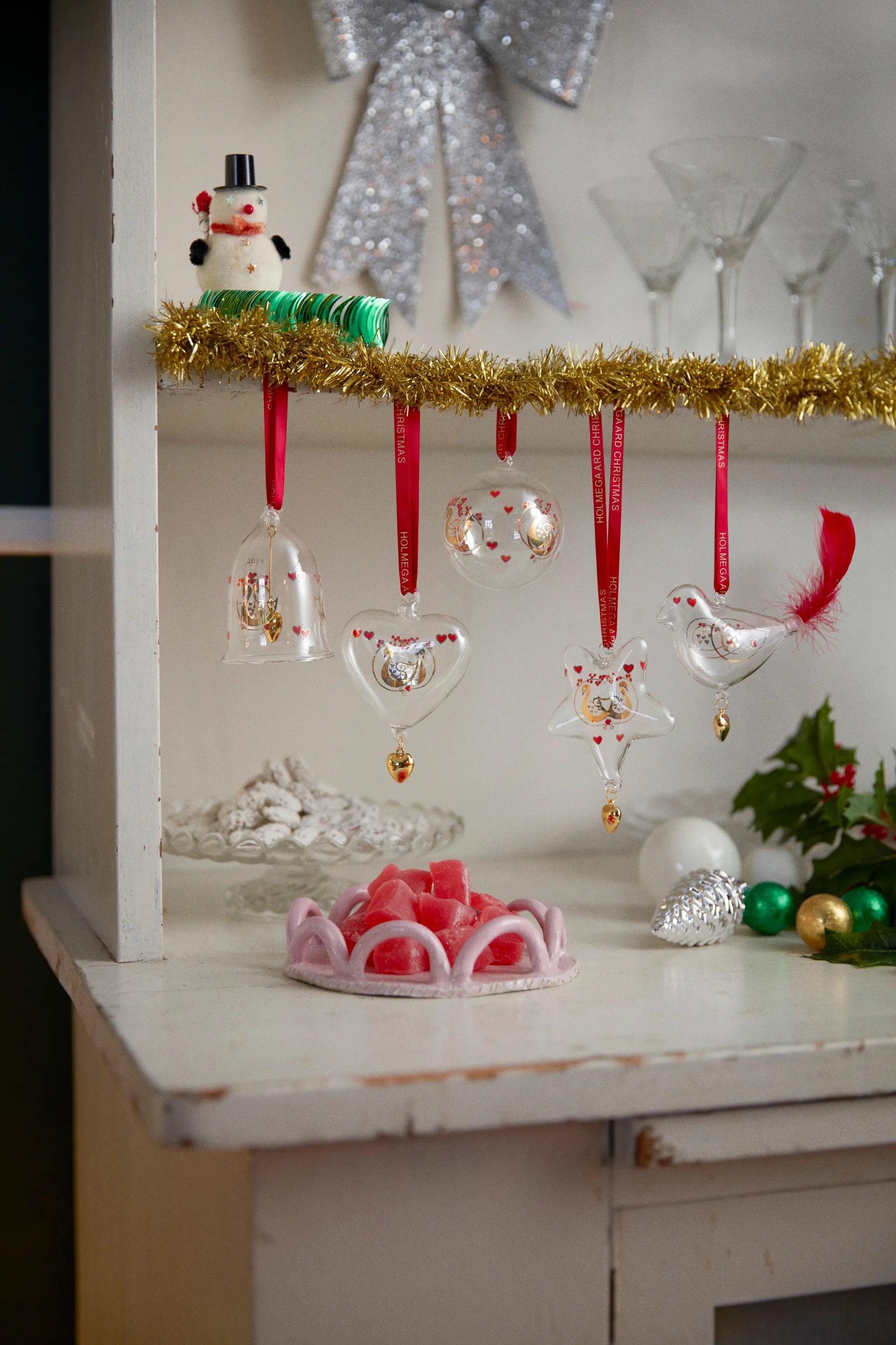 Holmegaard Christmas kerstvogel van dit jaar, 2025 Holmegaard
