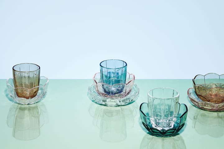 Lily dessertbord Ø16 cm 2-pack, Transparant Holmegaard