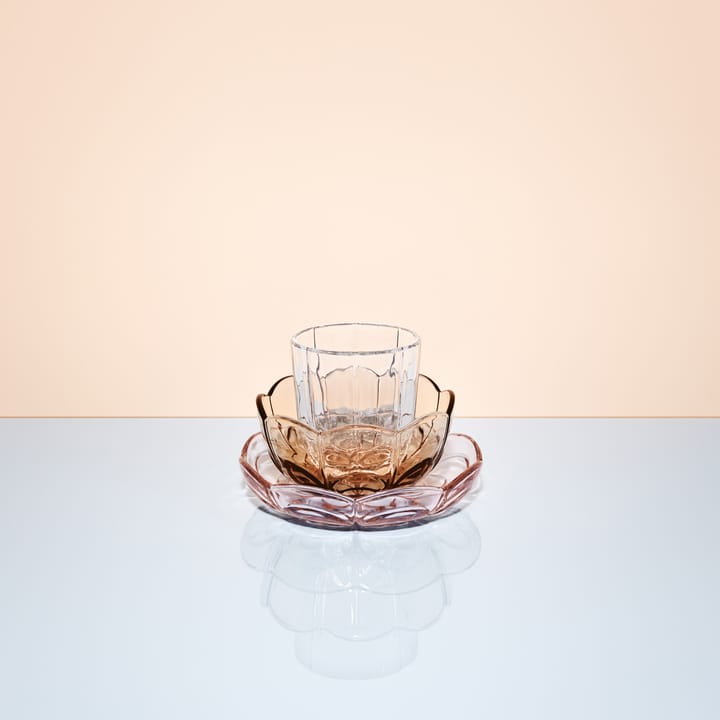 Lily kom Ø13 cm 2-pack, Toffee rose Holmegaard
