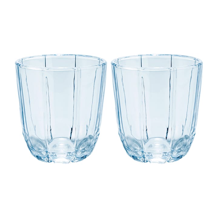 Lily waterglas 32 cl 2-pack - Blue iris - Holmegaard