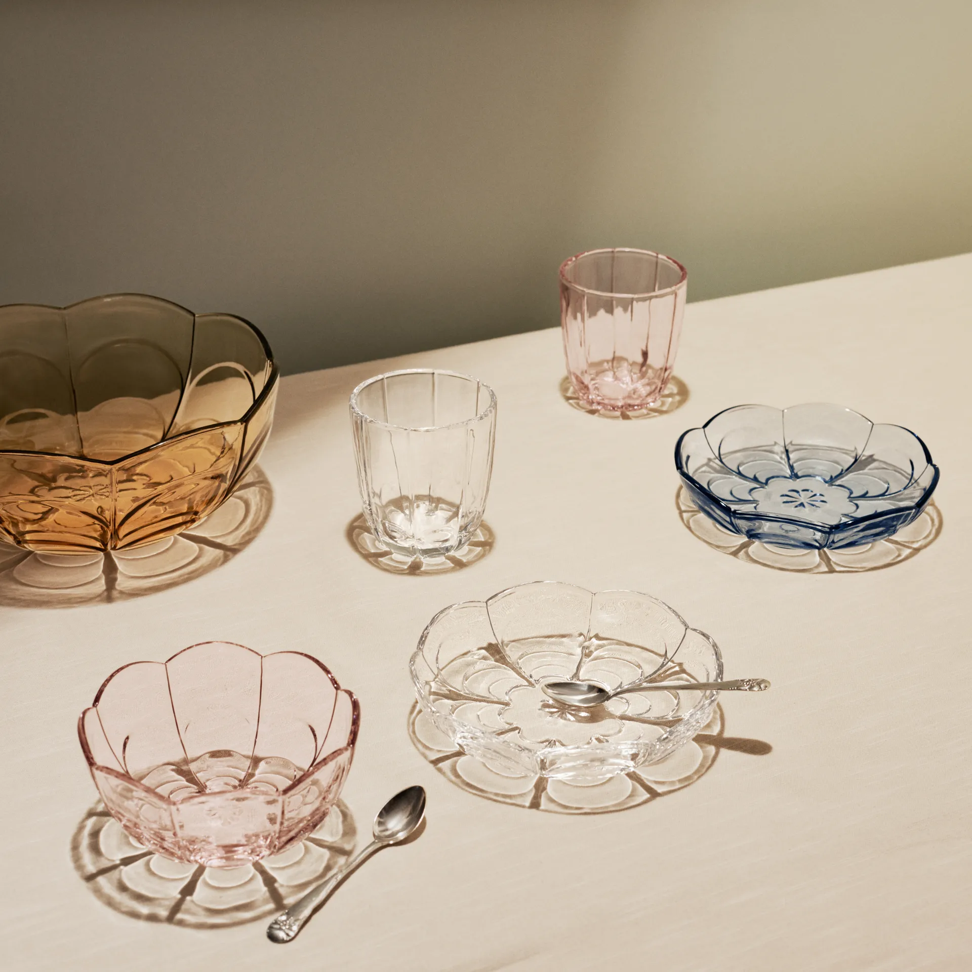 Lily waterglas 32 cl 2-pack, Transparant Holmegaard