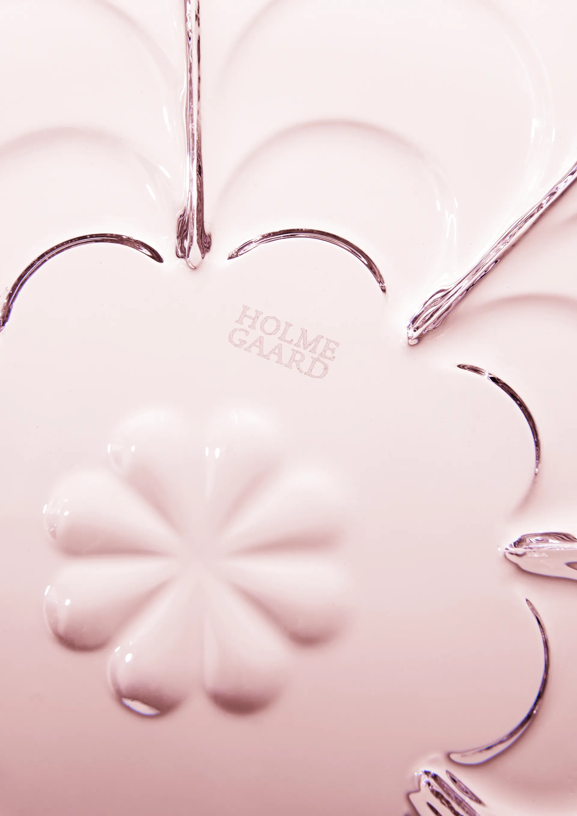 Lily waxinelichthouder Ø7 cm, Cherry blossom Holmegaard