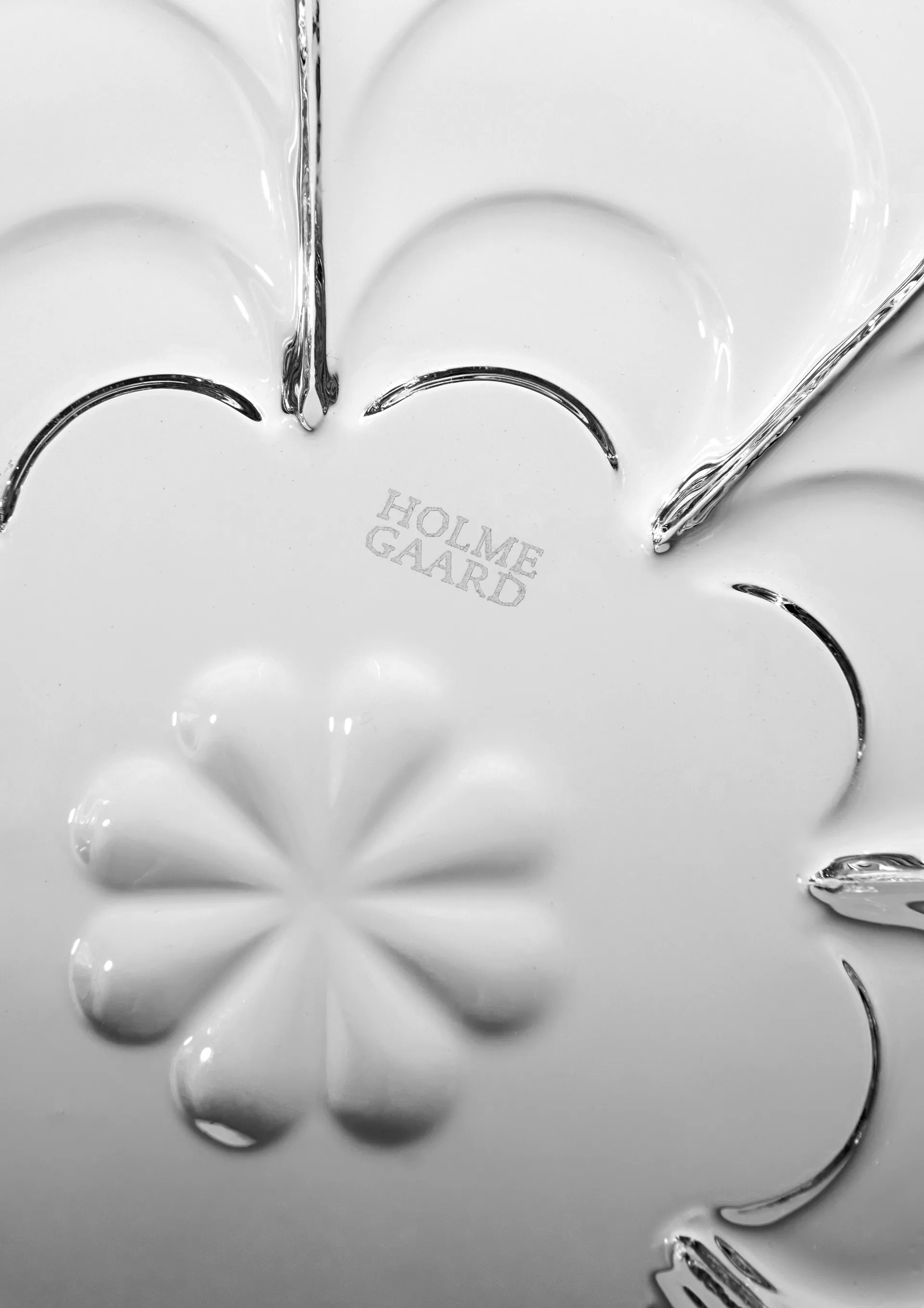 Lily waxinelichthouder Ø7 cm, Transparant Holmegaard