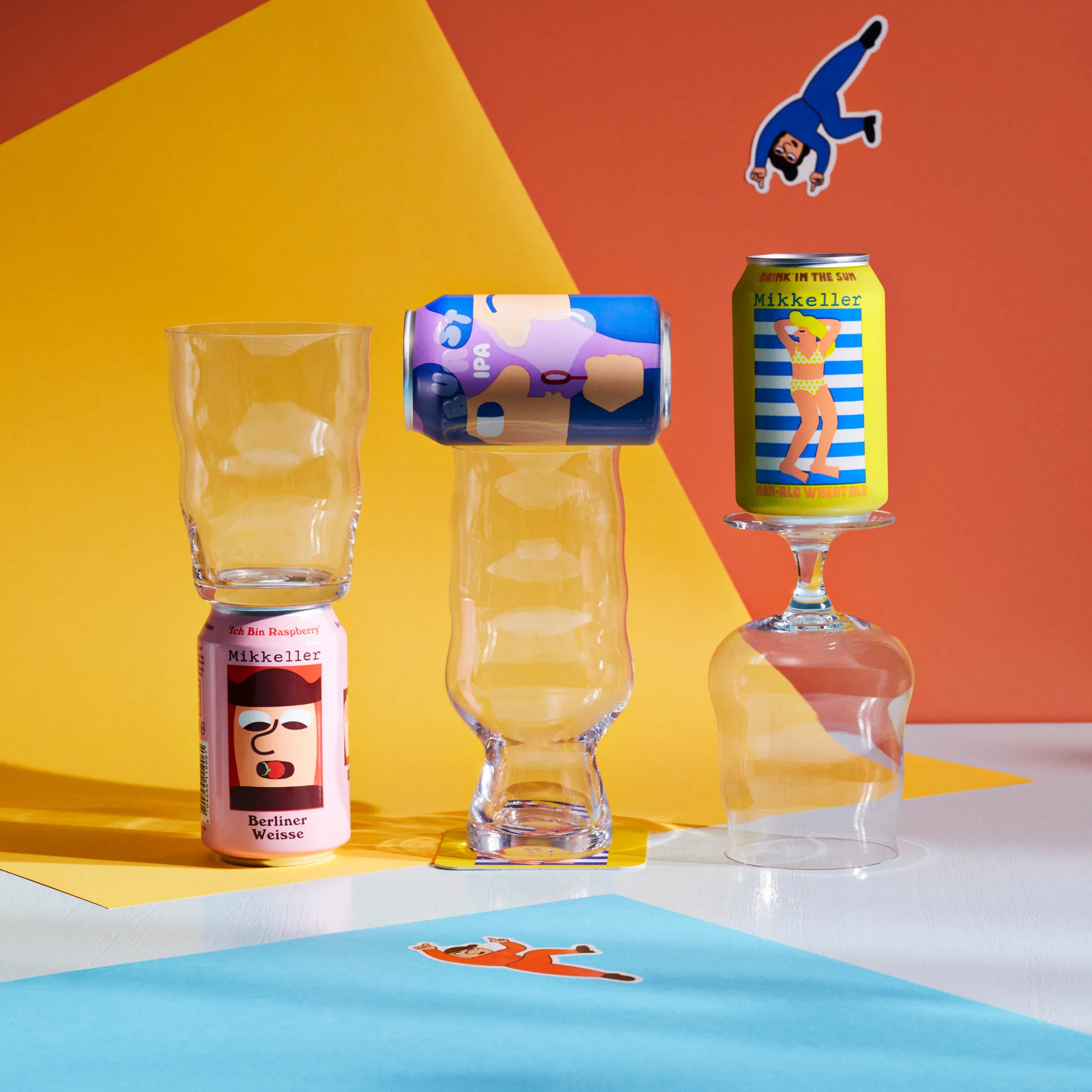 Mikkeller pint bierglas 2-pack, 40 cl Holmegaard