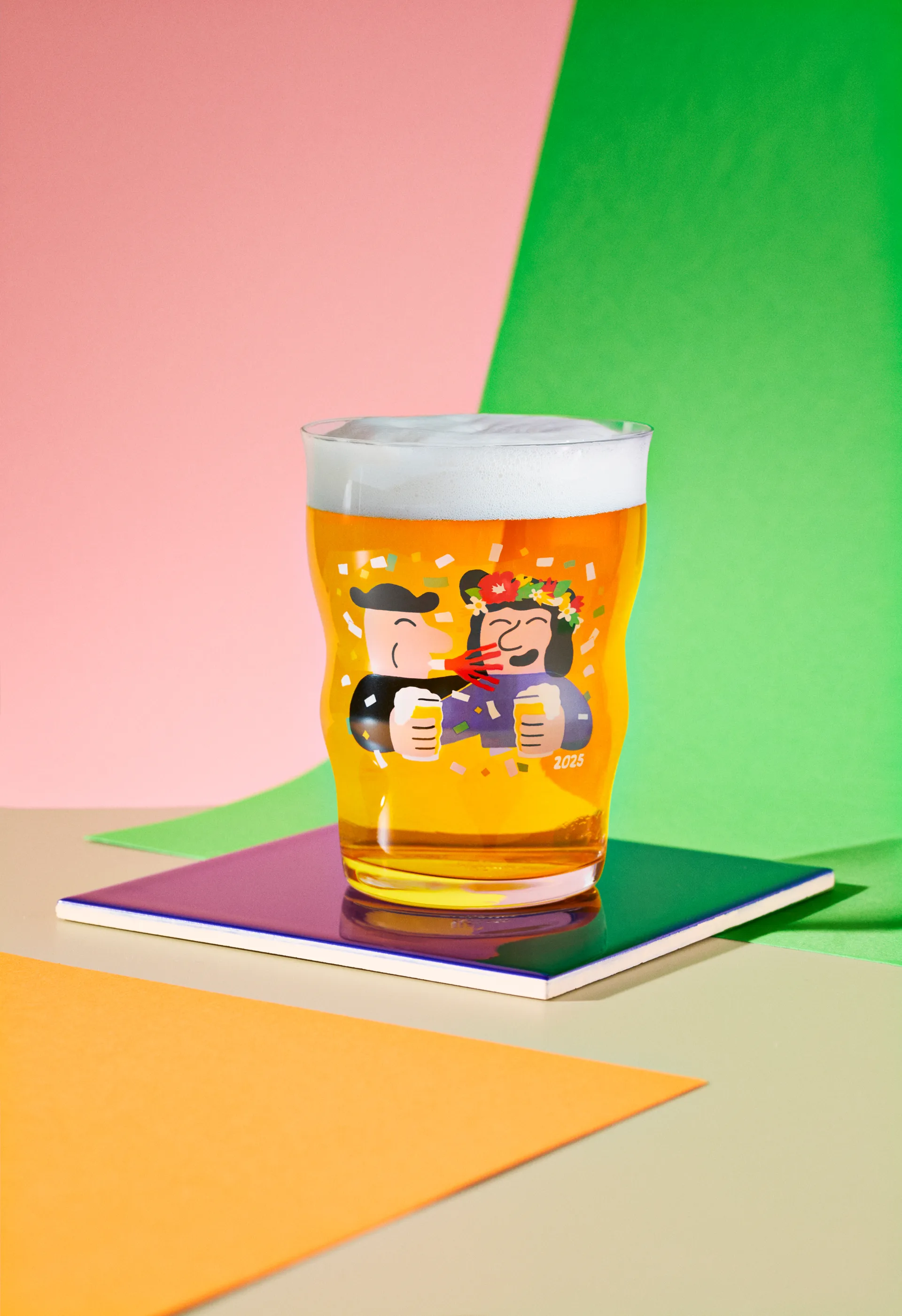 Mikkeller pint bierglas 40 cl, 2025 Holmegaard