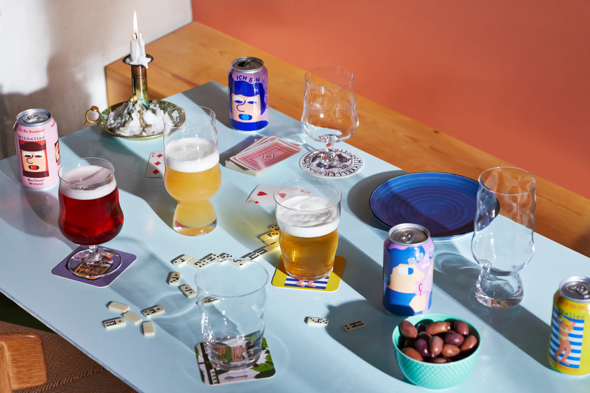 Mikkeller universal bierglas 2-pack, 40 cl Holmegaard