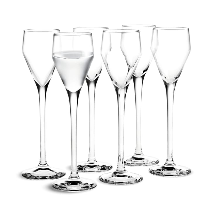 Perfection borrelglas 5,5 cl 6-pack - Transparant - Holmegaard
