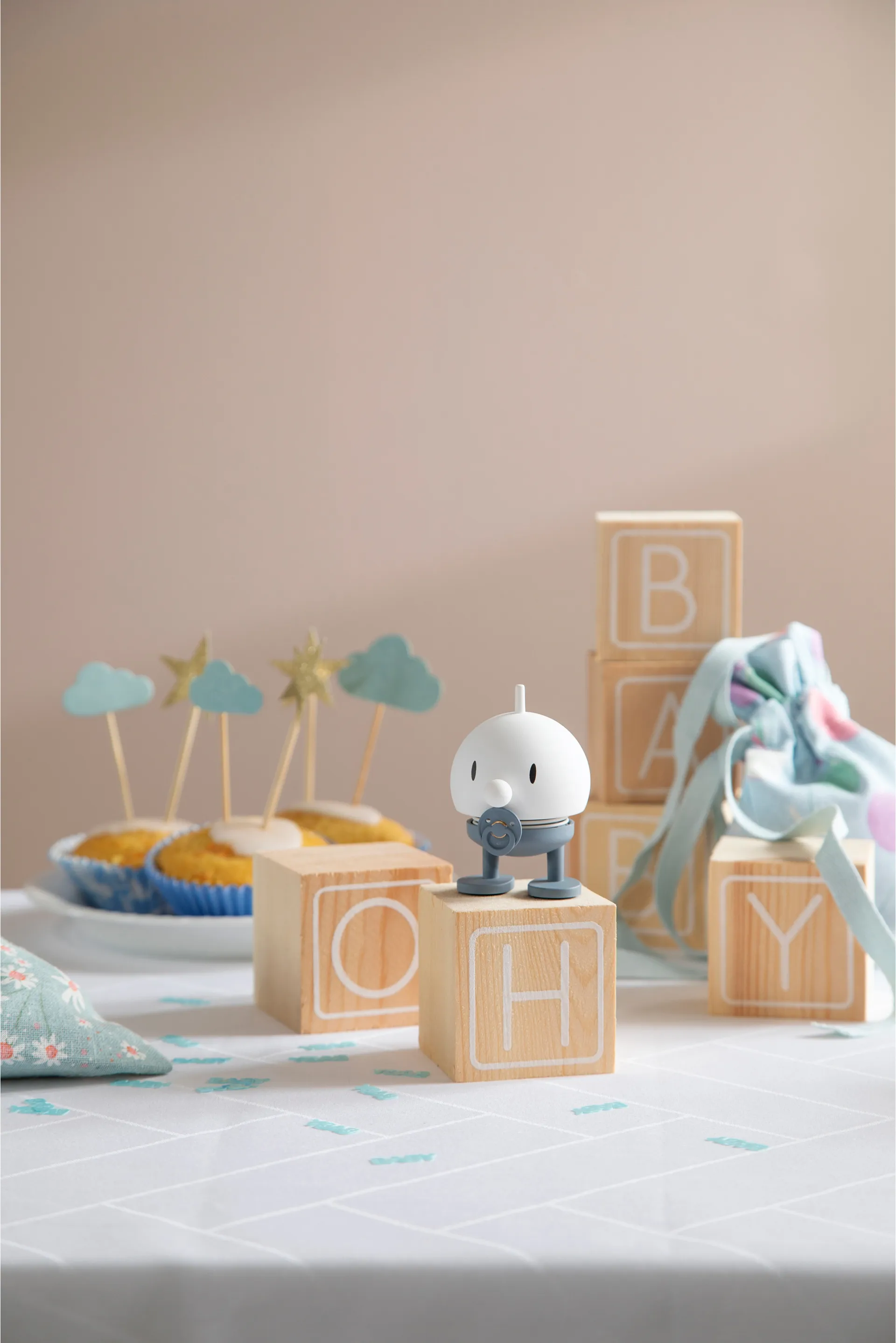 Hoptimist Baby Bumble S figuur, Blue Hoptimist