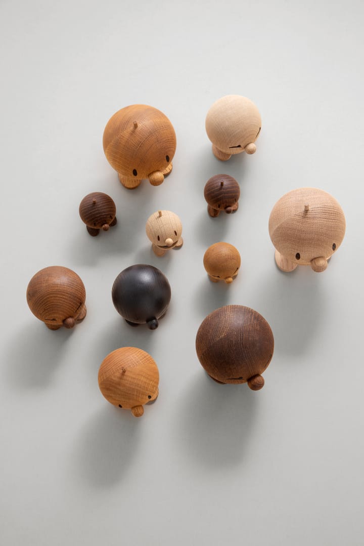 Hoptimist Bimble M figuur, Stained oak Hoptimist