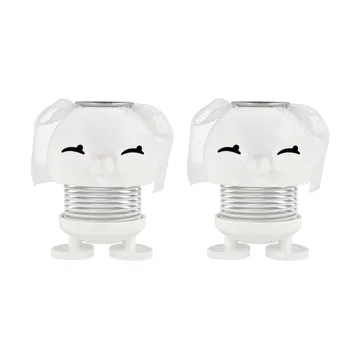 Hoptimist Bride & Bride figuur 2-delig - White - Hoptimist