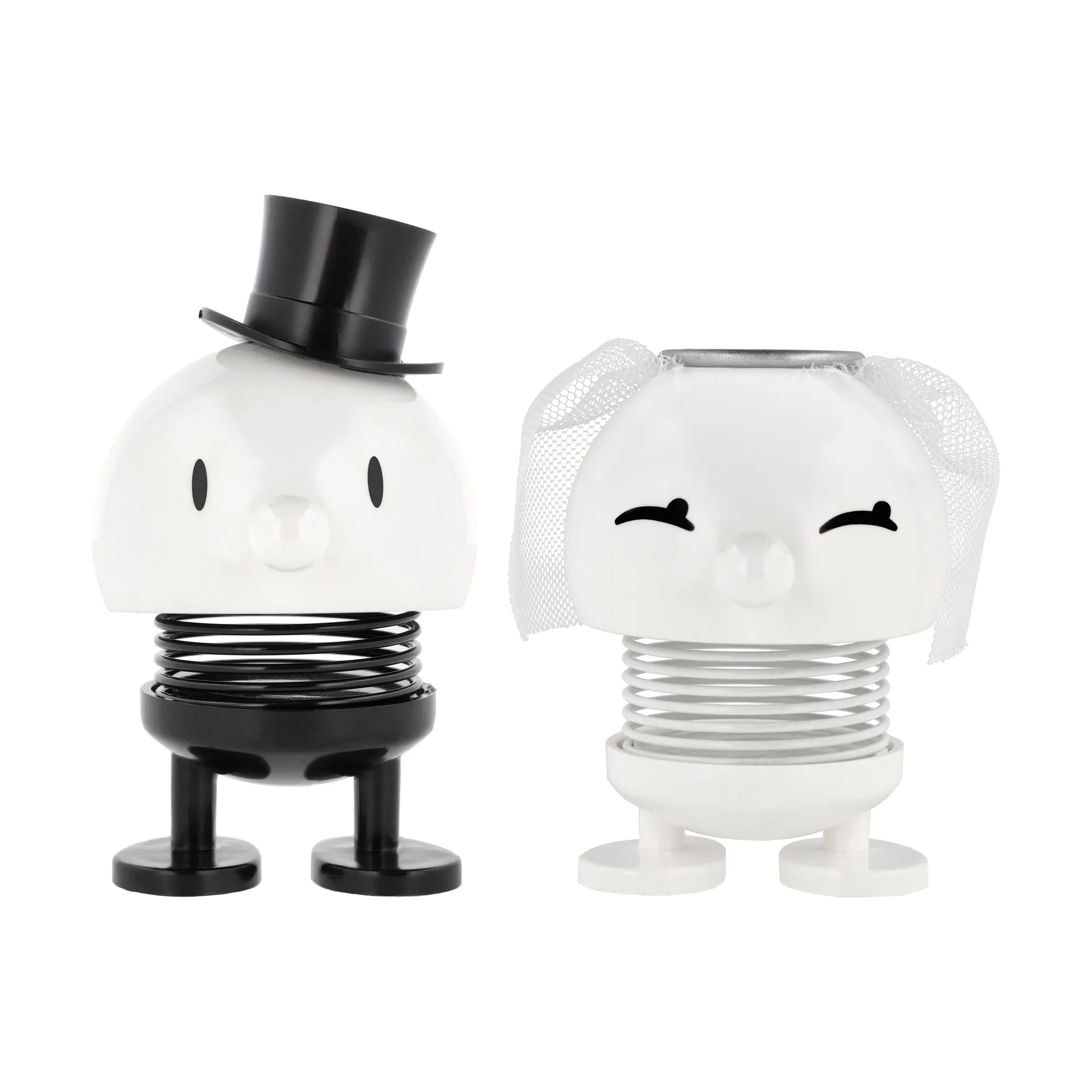 Hoptimist Bride & Groom figuur 2-delig, White Hoptimist
