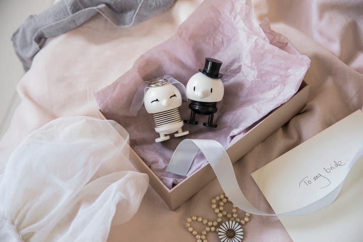 Hoptimist Bride & Groom figuur 2-delig, White Hoptimist